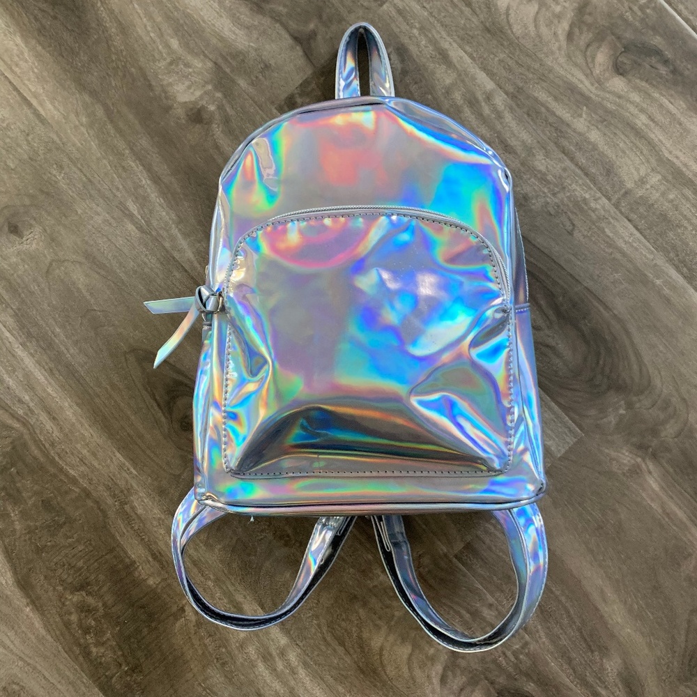 Mini chrome backpack
